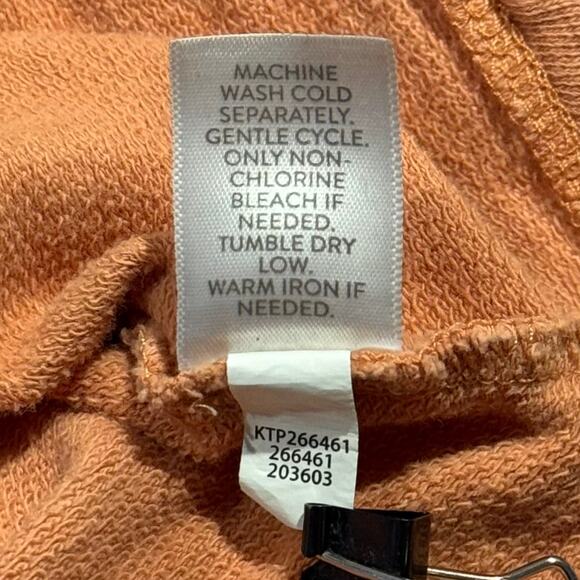 Pure J Jill Top Minimalist Boxy Slouchy Lagenlook Cottage Casual Orange Size 3X - Picture 5 of 8